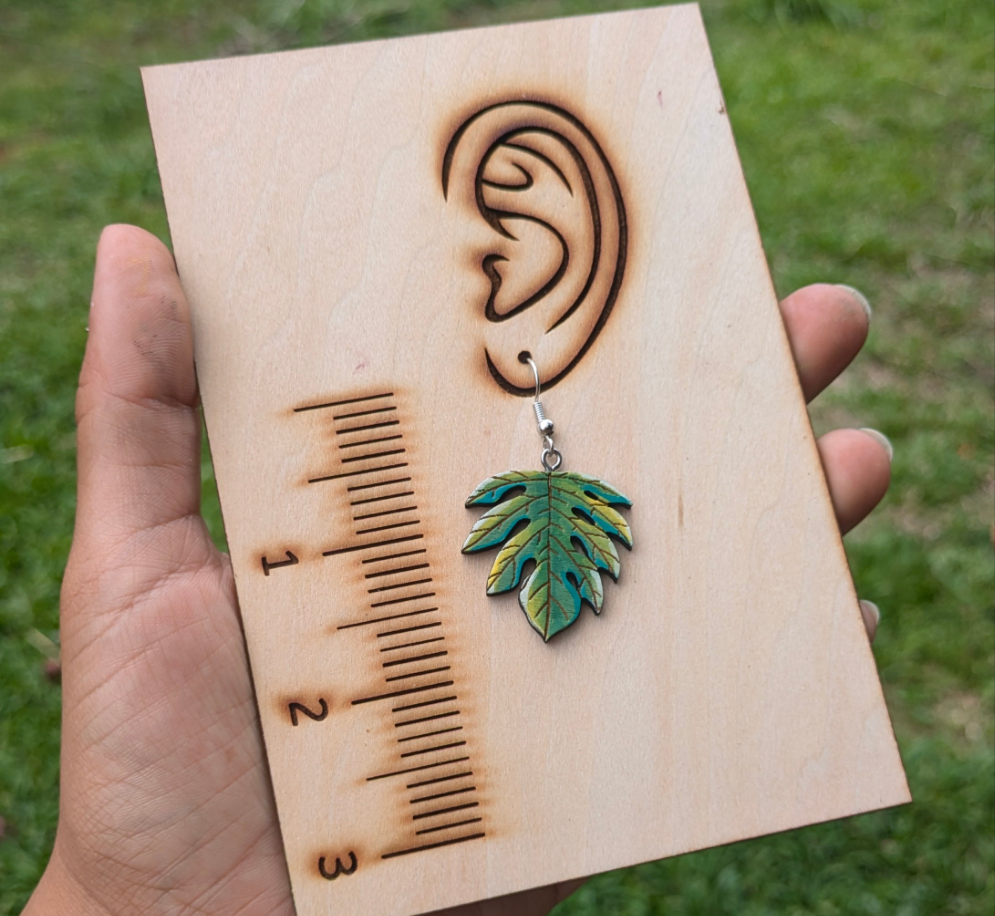 Ulu Leaf Earrings