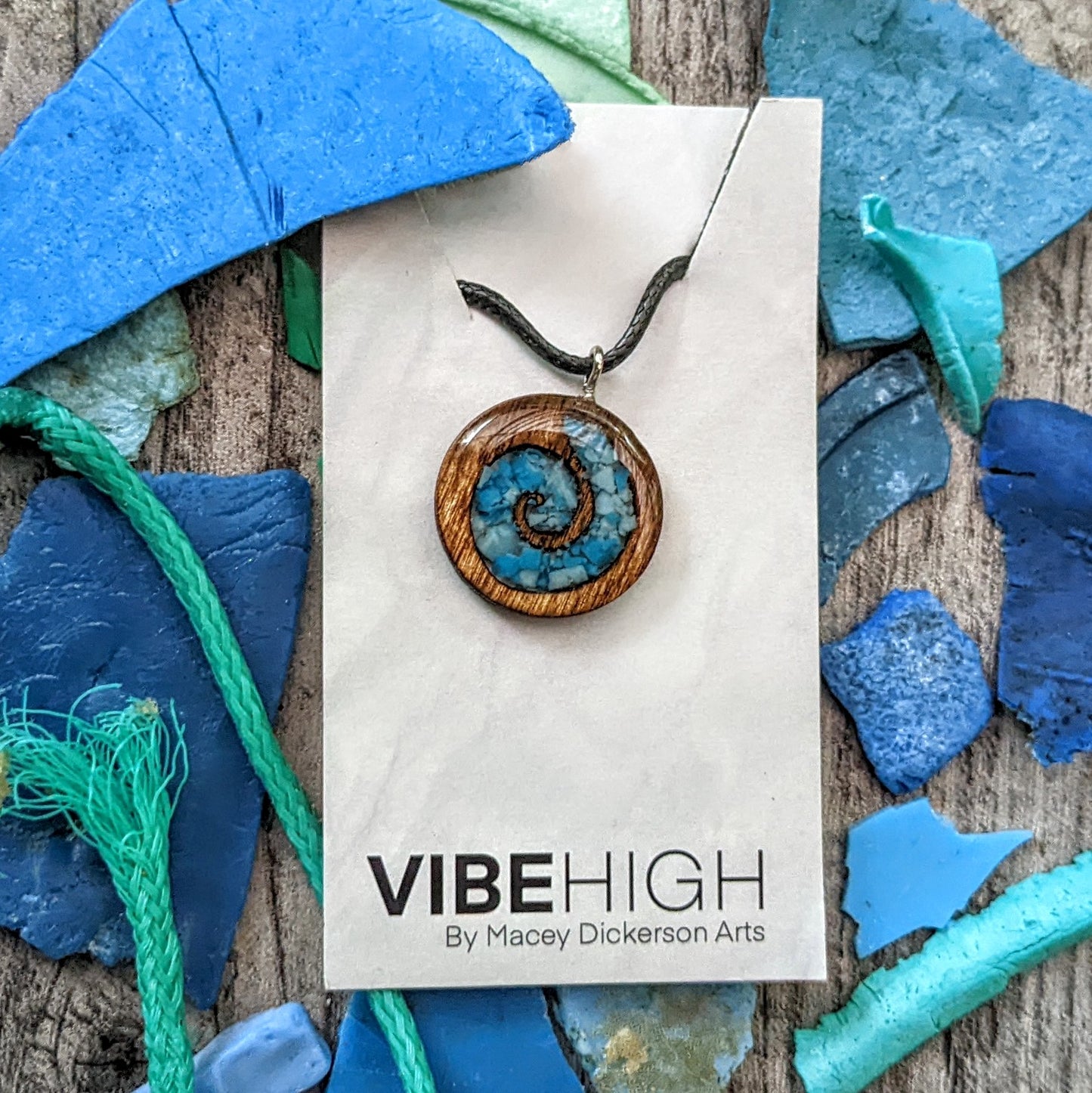 Ocean Spiral Necklace
