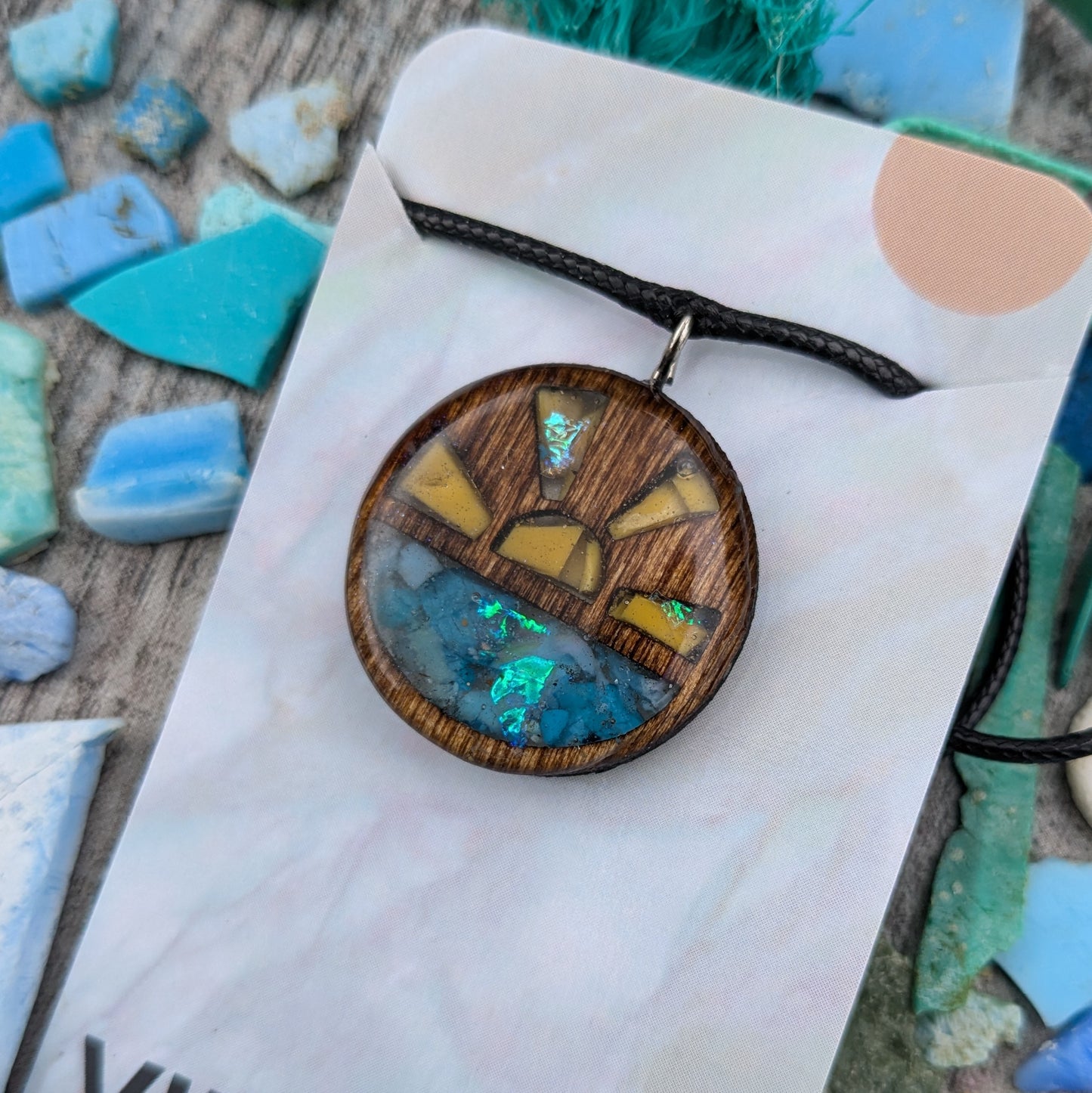 Sun and ocean Necklace