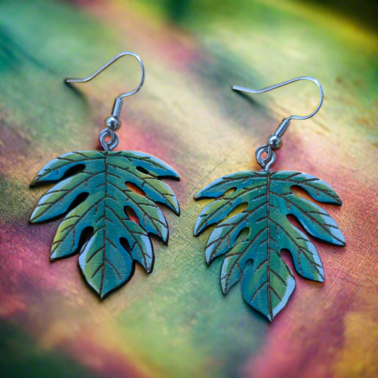 Ulu Leaf Earrings