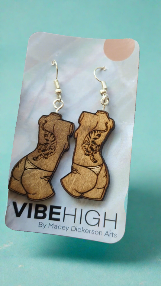 Beach Body Earrings